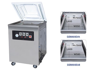 DZ(Q)600/2D單室真空機